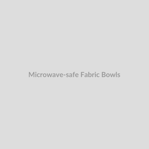 Microwave-safe Fabric Bowls